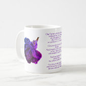 Mug Notre Père La Prière du Seigneur Inspiration (Devant gauche)