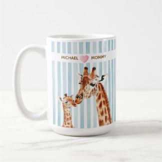 Mug Notre premier cadeau de fête des Mères : Maman et