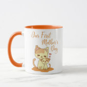 Mug Notre premier jour de mère (Gauche)
