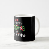 Mug Notre Premier Noël Comme M. Et Mme Épouse Mari Cou (Devant droit)