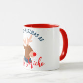 Mug Notre premier Noël en tant que M. et Mme Newlyhed  (Devant droit)