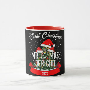 Mug Notre premier Noël en tant que M. et Mme Newlywa