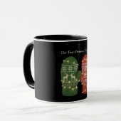 Mug Notre Premier Noël Ensemble Douillet Tricoté (Devant gauche)