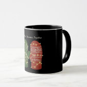 Mug Notre Premier Noël Ensemble Douillet Tricoté (Devant droit)