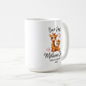 MUG NOTRE PREMIÈRE FÊTE DE LA MÈRE BÉBÉ&MAMA GIRAFFE (Devant droit)