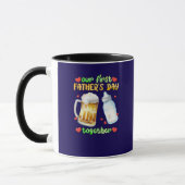 Mug Notre première Fête des pères (Gauche)