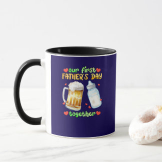 Mug Notre première Fête des pères