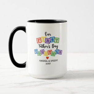 MUG NOTRE PREMIÈRE FÊTE DES PÈRES ENSEMBLE
