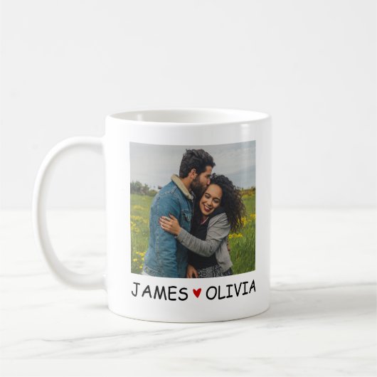 Mug Notre première Saint Valentin ensemble 2023 (Gauche)