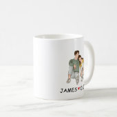 Mug Notre première Saint-Valentin ensemble 2023 (Devant droit)