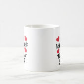 Mug Notre première Saint Valentin ensemble 2025 (Centre)