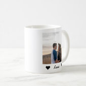 Mug Notre première Saint Valentin ensemble, Personnali (Devant droit)