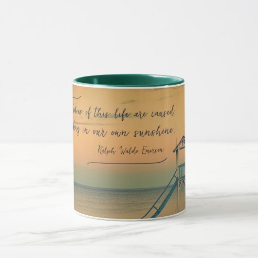 Mug Notre propre soleil (Centre)
