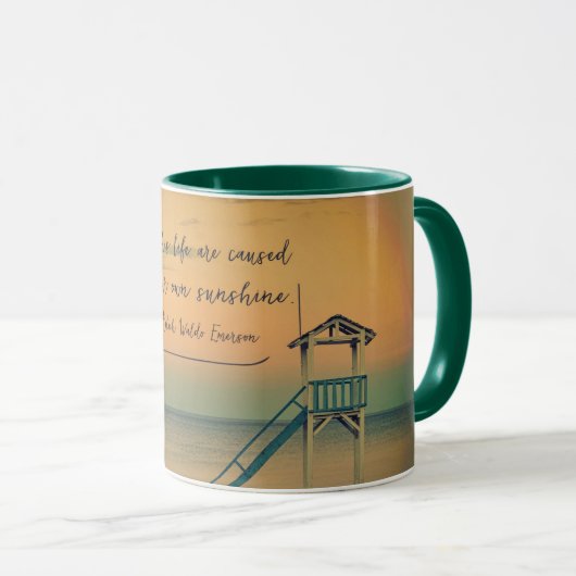 Mug Notre propre soleil (Devant droit)
