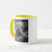 Mug Notre refuge et force (Devant gauche)