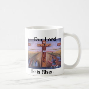 Mug Notre seigneur, il est levé