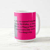 Mug Notre Temps Ensemble (Devant droit)