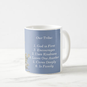 Mug Notre tribu, élevant, gentillesse, encouragement
