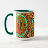 Mug Notre Vierge Marie mexicain saint de Madame (Gauche)