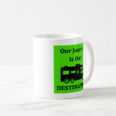 Mug Notre Voyage Est Notre Destination - Classe C (Devant droit)