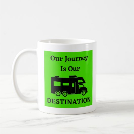 Mug Notre Voyage Est Notre Destination - Classe C (Gauche)