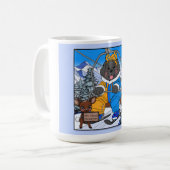 Mug Notta Bear Mt. Hood Meadows Newfoundland Ski Lift (Devant gauche)