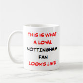 Mug nottingham fan, loyal (Gauche)