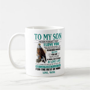 Mug N'oublie jamais que je t'aime mon fils