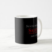 Mug N'oubliez jamais les procès de sorcières Salem (Devant droit)