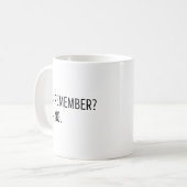 Mug N'oubliez pas de minimiser la typographie sarcasti (Devant gauche)
