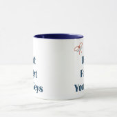 Mug N'oubliez pas vos rappels de clés (Centre)