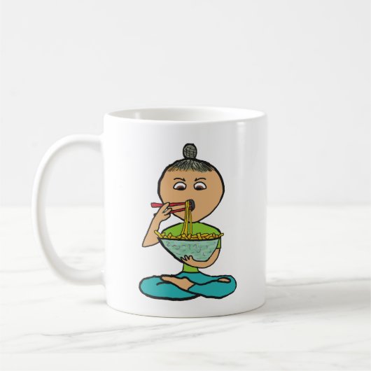 Mug nouilles et baguettes (Gauche)