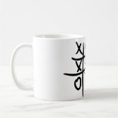 Mug nouilles et croix - tic tac toe (Gauche)