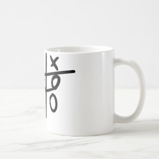 Mug nouilles et croix - tic tac toe