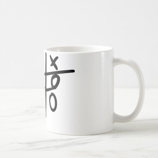 Mug nouilles et croix - tic tac toe (Droite)