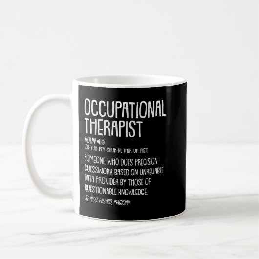 Mug Noun Thérapie professionnelle Définition OT-A Thér (Gauche)
