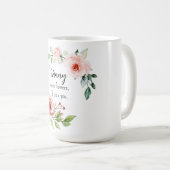 Mug Nounou fleur sauvage (Devant droit)