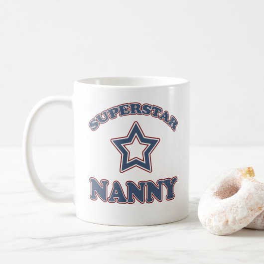 Mug Nounou superstar (Avec donut)
