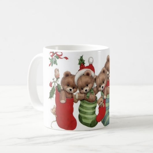 Mug nounours adorable renversant (Devant gauche)