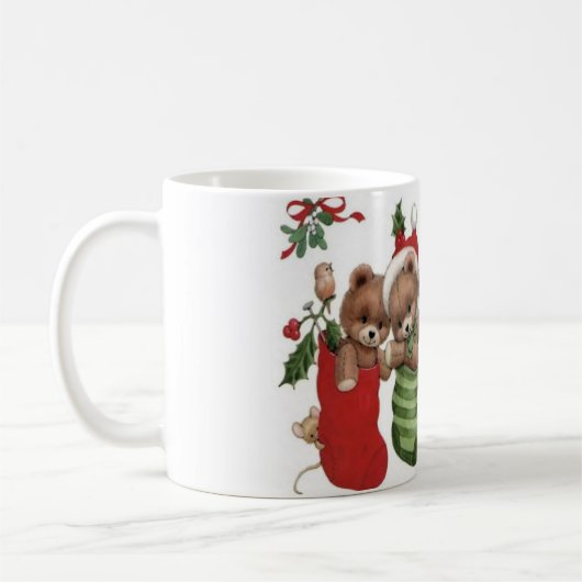 Mug nounours adorable renversant (Gauche)