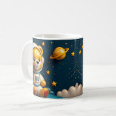 Mug Nounours Astronaute Brillante (Devant gauche)