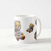 Mug Nounours Astronaute Teddy (Devant droit)