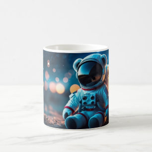 Mug Nounours cosmique brillant