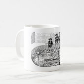 Mug Nounours dans la baignoire (Devant gauche)