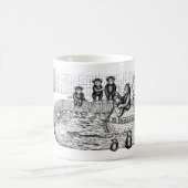 Mug Nounours dans la baignoire (Centre)