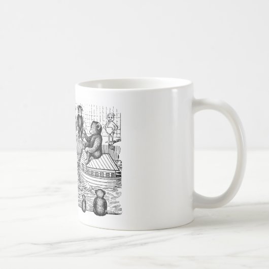 Mug Nounours dans la baignoire (Droite)