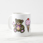 Mug Nounours de crème glacée (Devant gauche)