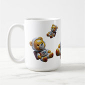 Mug Nounours de l'espace flottant (Gauche)