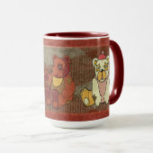 Mug Nounours mignon (Devant droit)