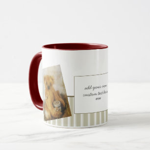 Mug Nounours mignon d'ours de miel personnalisé